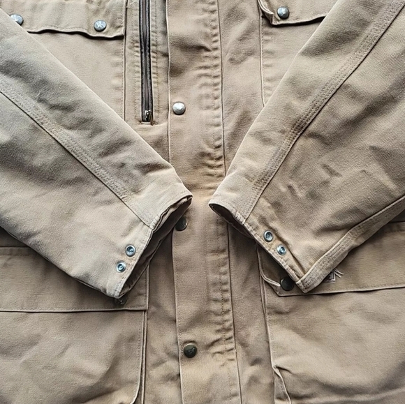 Vintage Carhartt Chore Jacket Men Large Blanket Lined Barn Work Duck Canvas - Picture 8 of 16